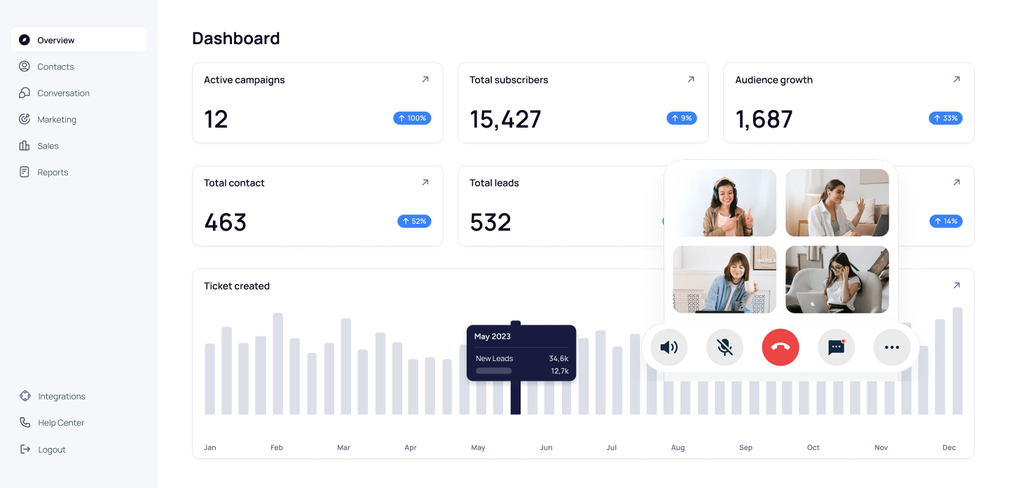 Demo banner showing scheduling interface