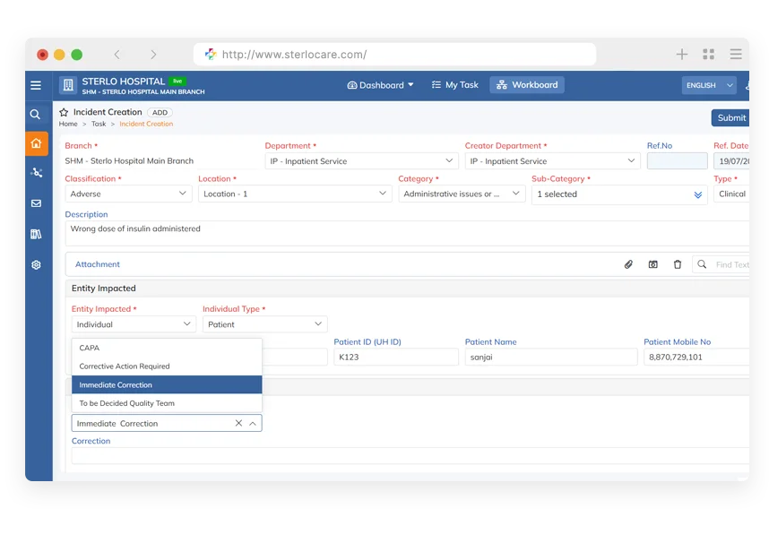 Multi-channel reporting