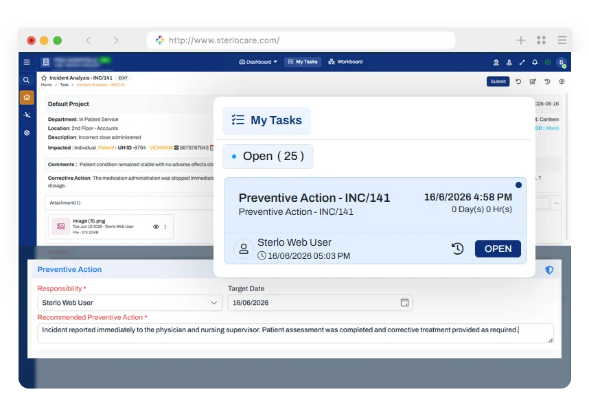 Corrective Action, Preventive Action